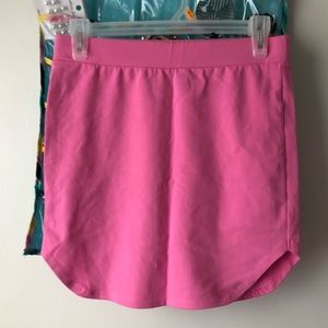 Pink Bodycon Mini Skirt